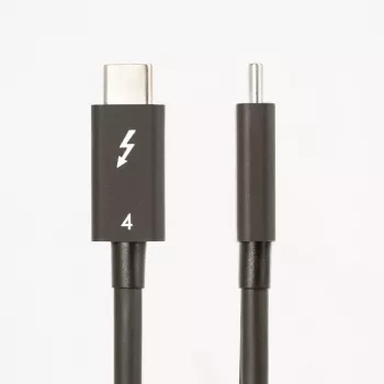 StarTech.com 0.9 m (3 pēdas) Thunderbolt 4 kabelis - 40 Gbps - 100 W PD - 4K/8K video - Intel sertificēts Thunderbolt kabelis - saderīgs ar USB4/Thunderbolt 3/USB 3.2/USB Type-C/DisplayPort