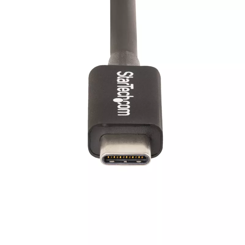 StarTech.com 0.9 m (3 pēdas) Thunderbolt 4 kabelis - 40 Gbps - 100 W PD - 4K/8K video - Intel sertificēts Thunderbolt kabelis - saderīgs ar USB4/Thunderbolt 3/USB 3.2/USB Type-C/DisplayPort