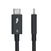 StarTech.com 3ft (1m) Thunderbolt 5 kabelis, 80Gbps/Līdz 120Gbps, 240W PD, 8K 60Hz, sertificēts Thunderbolt kabelis – saderīgs ar Thunderbolt 4/USB4/USB-C