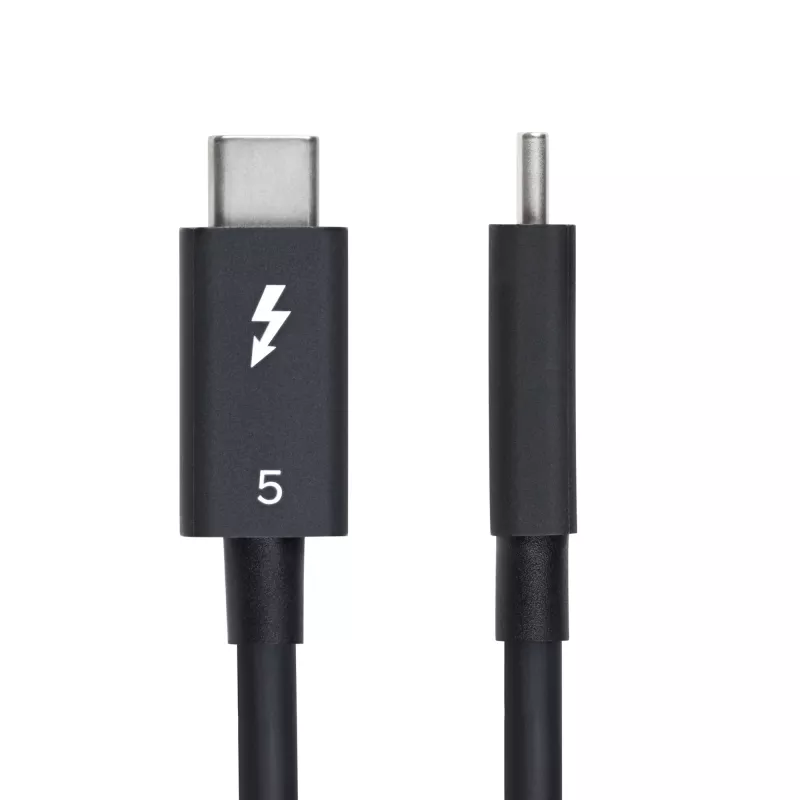 StarTech.com 3ft (1m) Thunderbolt 5 kabelis, 80Gbps/Līdz 120Gbps, 240W PD, 8K 60Hz, sertificēts Thunderbolt kabelis – saderīgs ar Thunderbolt 4/USB4/USB-C