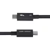StarTech.com 3ft (1m) Thunderbolt 5 kabelis, 80Gbps/Līdz 120Gbps, 240W PD, 8K 60Hz, sertificēts Thunderbolt kabelis – saderīgs ar Thunderbolt 4/USB4/USB-C