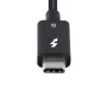 StarTech.com 3ft (1m) Thunderbolt 5 kabelis, 80Gbps/Līdz 120Gbps, 240W PD, 8K 60Hz, sertificēts Thunderbolt kabelis – saderīgs ar Thunderbolt 4/USB4/USB-C