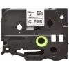 Laminēta lente Brother TZe161 36mm Melna uz caurspīdīga
