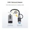 StarTech.com 2,5GbE USB-C uz Ethernet adapteris ar USB-A pārveidotāju, NBASE-T NIC, USB 3.0 Type-C 2,5/1G vairāku ātrumu tīkla, Thunderbolt saderīgs, Windows un Mac
