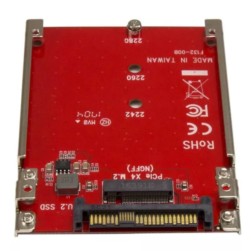 StarTech.com M.2 diska uz U.2 (SFF-8639) resursdatora adapteris M.2 PCIe NVMe SSD diskiem