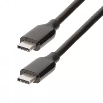 StarTech.com 3 m (10 pēdu) aktīvs USB-C kabelis, USB 3.2 Gen 2 10 Gbps, garš USB Type-C datu pārraides kabelis, 60 W barošanas padeve, 8K 60 Hz, DP 1.4 alternatīvais režīms ar HBR3/HDR10/MST/DSC 1.2/HDCP 2.2 — USB C uz C kabelis