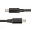 StarTech.com 3 m (10 pēdu) aktīvs USB-C kabelis, USB 3.2 Gen 2 10 Gbps, garš USB Type-C datu pārraides kabelis, 60 W barošanas padeve, 8K 60 Hz, DP 1.4 alternatīvais režīms ar HBR3/HDR10/MST/DSC 1.2/HDCP 2.2 — USB C uz C kabelis