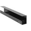 StarTech.com Under Desk kabelis Management Tray - Office/Standing Desk kabelis Tray Organizer - Desk/Table Mount Holder for Cords/Wire/Power Strip - Computer kabelis Manager - 23-1/2“L x 4-1/2”D