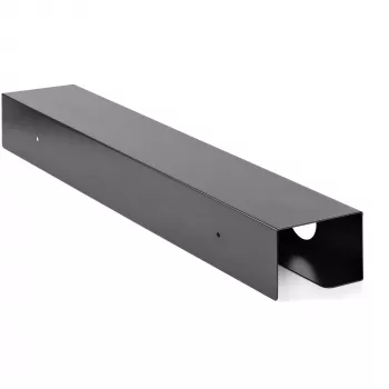 StarTech.com Under Desk kabelis Management Tray - Office/Standing Desk kabelis Tray Organizer - Desk/Table Mount Holder for Cords/Wire/Power Strip - Computer kabelis Manager - 23-1/2“L x 4-1/2”D