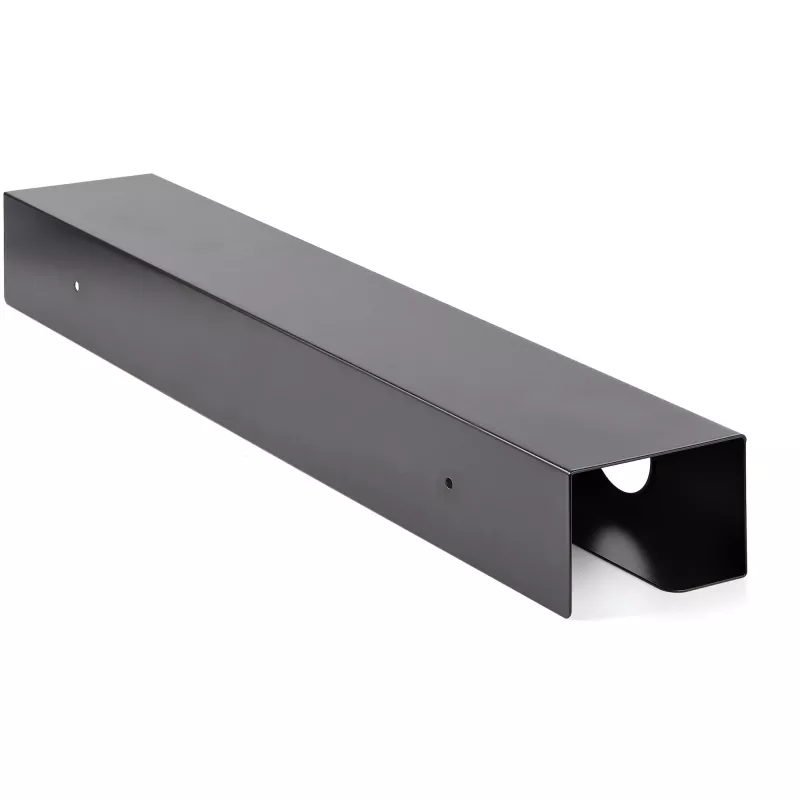StarTech.com Under Desk kabelis Management Tray - Office/Standing Desk kabelis Tray Organizer - Desk/Table Mount Holder for Cords/Wire/Power Strip - Computer kabelis Manager - 23-1/2“L x 4-1/2”D