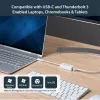 StarTech.com USB-C uz Gigabit tīkla adapteris - Balts, Vadu, USB Type-C, Ethernet, 5000 Mbit/s, Balts