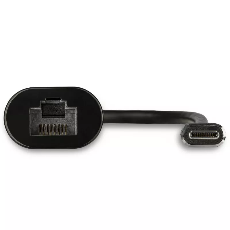 StarTech.com 2.5GbE USB C uz Ethernet adapteris NBASE-T NIC - USB 3.0 Type C 2.5/1 Gigabitu/100 Mbps vairāku ātrumu tīkla/ USB 3.1 klēpjdatora uz RJ45/LAN Thunderbolt 3 saderīgs/MacBook Pro Surface