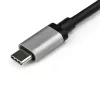 StarTech.com 2.5GbE USB C uz Ethernet adapteris NBASE-T NIC - USB 3.0 Type C 2.5/1 Gigabitu/100 Mbps vairāku ātrumu tīkla/ USB 3.1 klēpjdatora uz RJ45/LAN Thunderbolt 3 saderīgs/MacBook Pro Surface