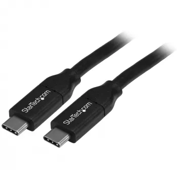 StarTech.com USB-C kabelis ar jaudas piegādi (5A) - vīr./vīr. - 4 m (13 pēdas) - USB 2.0 - USB-IF sertificēts