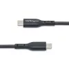 StarTech.com 1m (3 pēdas) USB C uzlādes kabelis, USB-C kabelis, USB 2.0 Type-C klēpjdatora lādētāja vads, 60W 3A Power Delivery, TPE apvalks, USB-C datu pārsūtīšanas kabelis, M/M