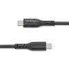 StarTech.com 3 m (9,8 pēdas) USB-C uzlādes kabelis, USB C kabelis, USB 2.0 Type-C klēpjdatora lādētāja vads, 60 W 3 A jaudas piegāde, TPE apvalks, USB-C datu pārsūtīšanas kabelis, M/M