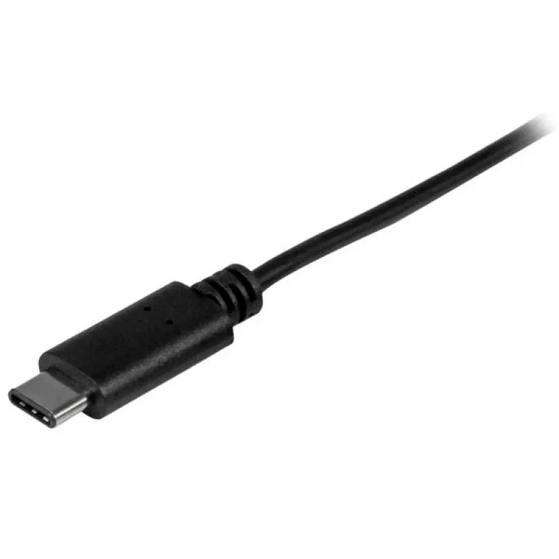 StarTech.com USB-C uz Micro-B kabelis - vīr./vīr. - 0,5 m - USB 2.0, 0,5 m, USB C, Micro-USB B, USB 2.0, 0,48 Gbit/s, melns