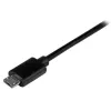 StarTech.com USB-C uz Micro-B kabelis - vīr./vīr. - 0,5 m - USB 2.0, 0,5 m, USB C, Micro-USB B, USB 2.0, 0,48 Gbit/s, melns