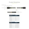 StarTech.com 1m USB-C uzlādes kabelis, USB-IF sertificēts USB C kabelis, 240W PD EPR, USB 2.0 Type-C klēpjdatora lādētāja vads, USB-C datu pārsūtīšanas kabelis, TPE apvalks, M/M