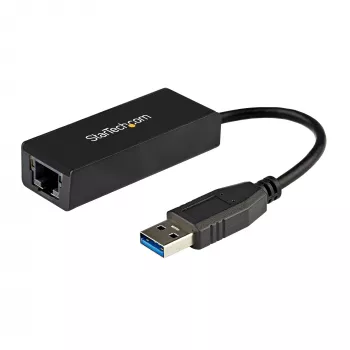 StarTech.com USB 3.0 uz Gigabit Ethernet tīkla adapteris, 10/100/1000 Mb/s, USB uz RJ45, USB 3.0 uz LAN adapteris, USB 3.0 Ethernet adapteris (GbE), TAA atbilstošs