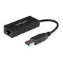 StarTech.com USB 3.0 uz Gigabit Ethernet tīkla adapteris, 10/100/1000 Mb/s, USB uz RJ45, USB 3.0 uz LAN adapteris, USB 3.0 Ethernet adapteris (GbE), TAA atbilstošs