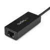 StarTech.com USB 3.0 uz Gigabit Ethernet tīkla adapteris, 10/100/1000 Mb/s, USB uz RJ45, USB 3.0 uz LAN adapteris, USB 3.0 Ethernet adapteris (GbE), TAA atbilstošs