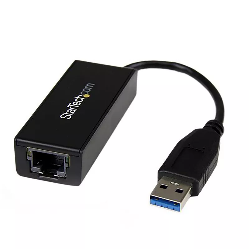 StarTech.com USB 3.0 uz Gigabit Ethernet tīkla adapteris, 10/100/1000 Mb/s, USB uz RJ45, USB 3.0 uz LAN adapteris, USB 3.0 Ethernet adapteris (GbE), TAA atbilstošs