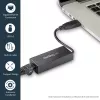 StarTech.com USB 3.0 uz Gigabit Ethernet tīkla adapteris, 10/100/1000 Mb/s, USB uz RJ45, USB 3.0 uz LAN adapteris, USB 3.0 Ethernet adapteris (GbE), TAA atbilstošs
