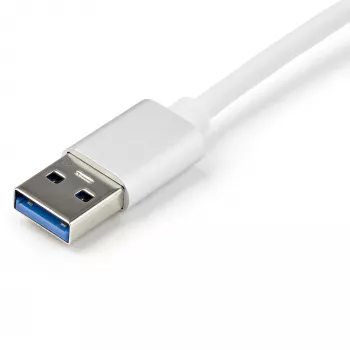 StarTech.com USB 3.0 uz Gigabit tīkla adapteris - Sudraba, Vadu, USB, Ethernet, 2000 Mbit/s, Sudraba