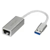 StarTech.com USB 3.0 uz Gigabit tīkla adapteris - Sudraba, Vadu, USB, Ethernet, 2000 Mbit/s, Sudraba