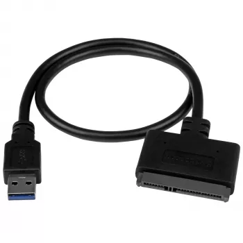 StarTech.com USB 3.1 uz 2,5 collu SATA cietā diska adapteris - USB 3.1 Gen 2 10 Gbps ar UASP ārējais HDD/SSD diska pārveidotājs