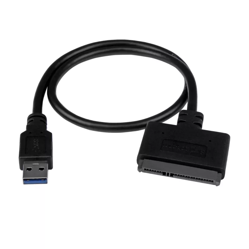 StarTech.com USB 3.1 uz 2,5 collu SATA cietā diska adapteris - USB 3.1 Gen 2 10 Gbps ar UASP ārējais HDD/SSD diska pārveidotājs