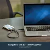 StarTech.com USB 3.1 uz 2,5 collu SATA cietā diska adapteris - USB 3.1 Gen 2 10 Gbps ar UASP ārējais HDD/SSD diska pārveidotājs