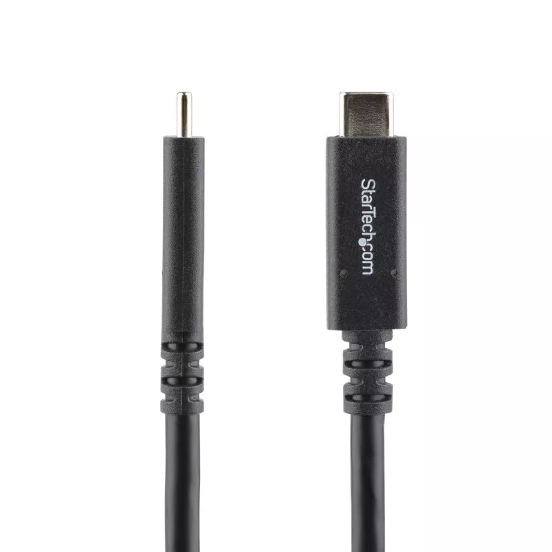 StarTech.com 6 pēdu (1,8 m) USB C uz USB C kabelis - 5 A, 100 W PD 3.0 - sertificēts darbam ar Chromebook - USB-IF sertificēts - vīrišķais/vīrišķais - USB 3.0 5 Gbit/s - USB C uzlādes kabelis - USB Type C kabelis