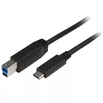 StarTech.com USB-C–USB-B kabelis — vīr./vīr. — 2 m — USB 3.0