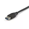 StarTech.com 3 ft. (1 m) USB to USB-C kabelis - M/M, 1 m, USB A, USB C, USB 3.2 Gen 2 (3.1 Gen 2), 10 Gbit/s, Melns