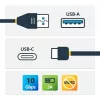 StarTech.com USB-A uz USB-C kabelis - V/V - 0,5 m - USB 3.1 (10 Gbps)