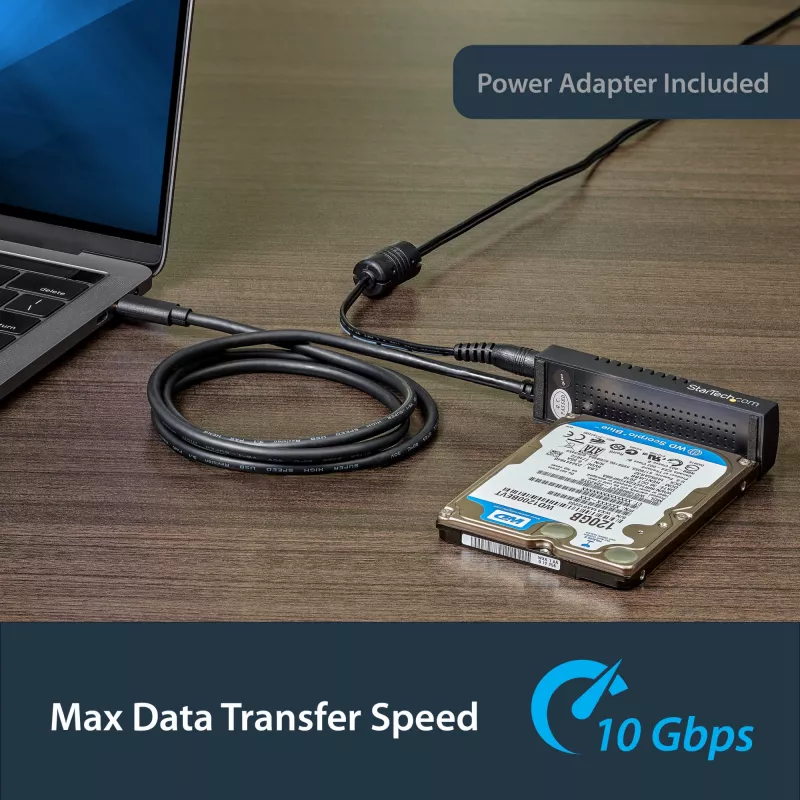 StarTech.com USB 3.1 (10 Gbps) adaptera kabelis 2,5”/3,5” SATA diskdziņiem - USB-C