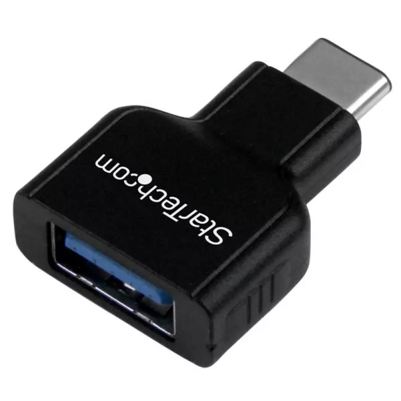 StarTech.com USB-C uz USB-A adapteris – vīr./siev. – USB 3.0, USB C 3.0, USB A 3.0, melns