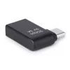 StarTech.com USB-C uz USB-A adapteris ar leņķi, USB 5 Gbps, kompakts USB-C vīr. uz USB-A siev. adapteris, metāla korpuss, V/S