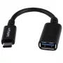 StarTech.com USB-C uz USB-A adaptera kabelis - V/S - 6 collas - USB 3.0 (5 Gbps) - USB-IF sertificēts