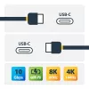 StarTech.com USB-C uz USB-C kabelis - V/V - 0,5 m - USB 3.1 (10Gbps)