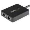 StarTech.com USB 3.0 uz divu portu Gigabit Ethernet adapteris NIC ar USB portu