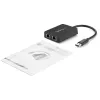 StarTech.com USB 3.0 uz divu portu Gigabit Ethernet adapteris NIC ar USB portu