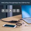 StarTech.com USB 3.0 uz divu portu Gigabit Ethernet adapteris NIC ar USB portu