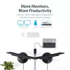StarTech.com USB 3.0 uz diviem DisplayPort adapteriem - 4K 60Hz, 3.2 Gen 1 (3.1 Gen 1), USB Type-A, DisplayPort izeja, 4096 x 2160 pikseļi