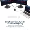 StarTech.com USB 3.0 uz diviem DisplayPort adapteriem - 4K 60Hz, 3.2 Gen 1 (3.1 Gen 1), USB Type-A, DisplayPort izeja, 4096 x 2160 pikseļi