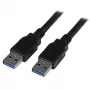 StarTech.com USB 3.0 kabelis - A uz A - vīr./vīr. - 3 m (10 pēdas), 3 m, USB A, USB A, USB 3.2 Gen 1 (3.1 Gen 1), Vīr./Vīr., Melns
