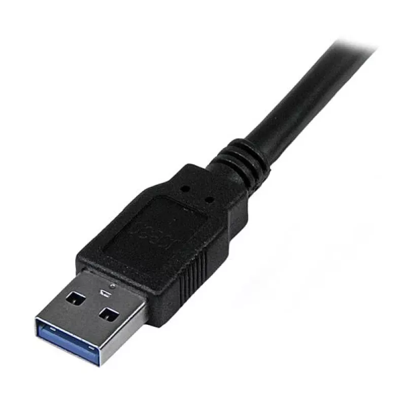 StarTech.com USB 3.0 kabelis - A uz A - vīr./vīr. - 3 m (10 pēdas), 3 m, USB A, USB A, USB 3.2 Gen 1 (3.1 Gen 1), Vīr./Vīr., Melns