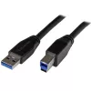 StarTech.com aktīvs USB 3.0 USB-A uz USB-B kabelis - M/M - 10m (30ft)